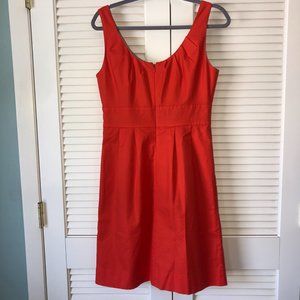 J. Crew Dress in Red/Orange Coral Size 6